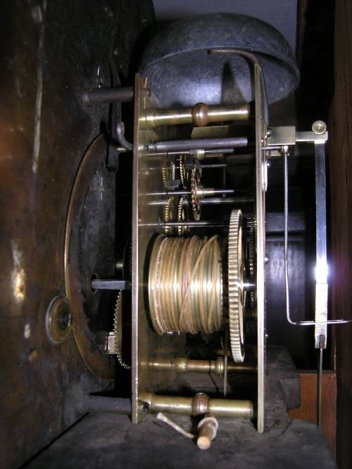 fig 2. Fine Georgian Mahogany 8 Day London Longcase Clock